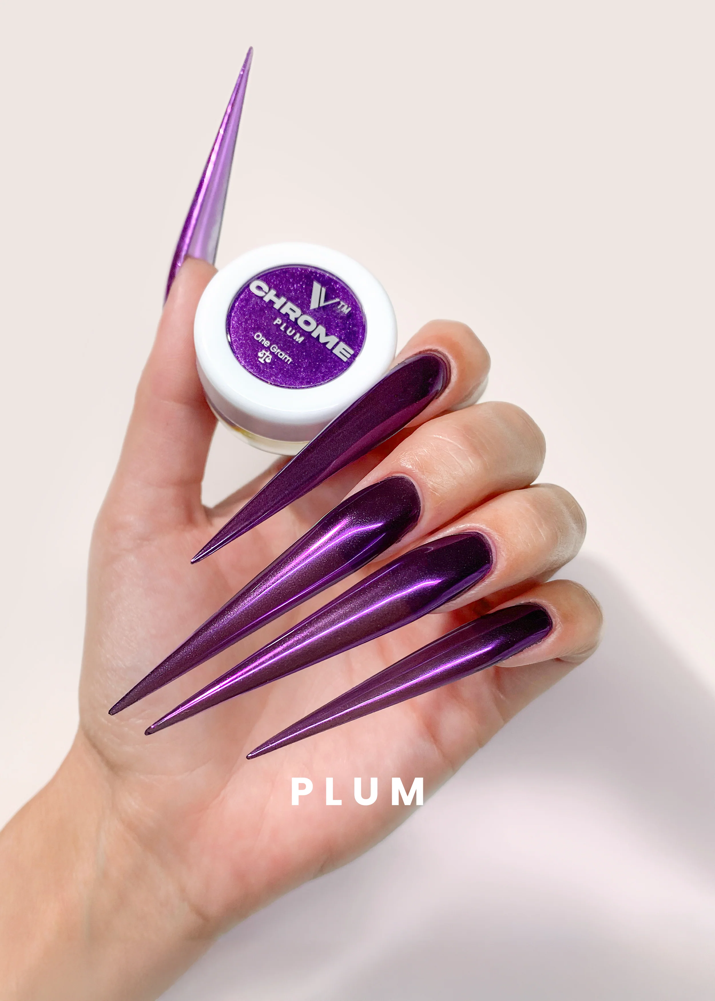 Chrome Powder - Plum - Image 2